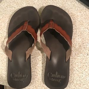 reef celine flip flops